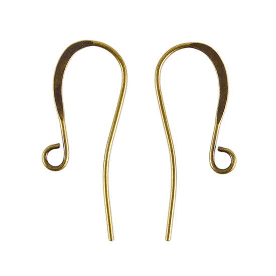 Antique Brass Earwires