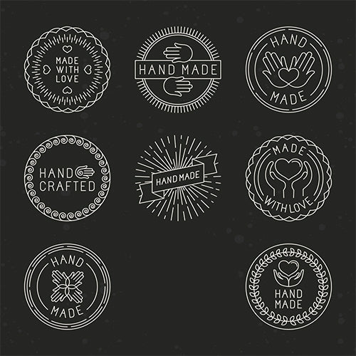 Product Sticker - 2" x 2" Round 8 styles