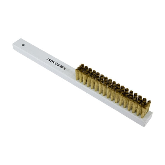 Brass Scratch Brush with Lucite Handle