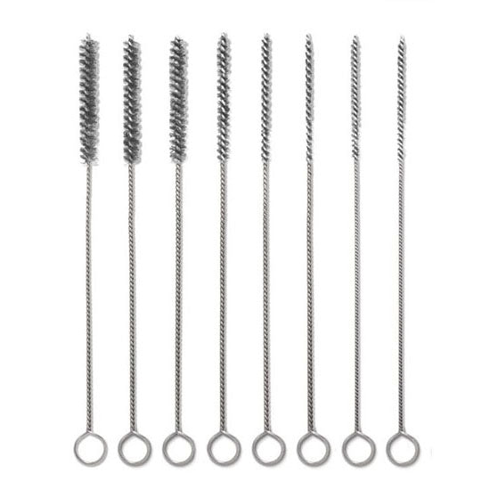 Stainless Steel Brush Set - Set of 8