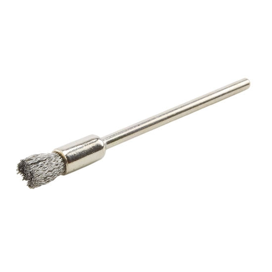 Miniature End Brush - Steel 3/32" Shank