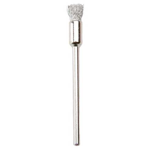 Miniature End Brush - Steel 3/32" Shank