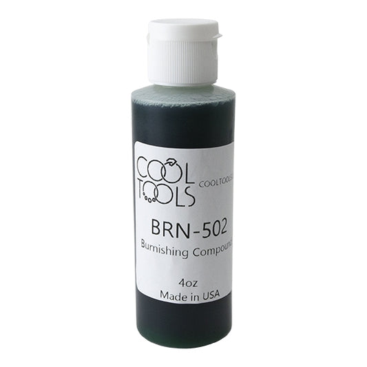 plastic bottle of Burnishing Compound - 4 oz