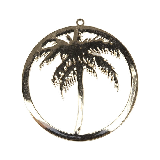 Brass Pendants - Coconut Tree