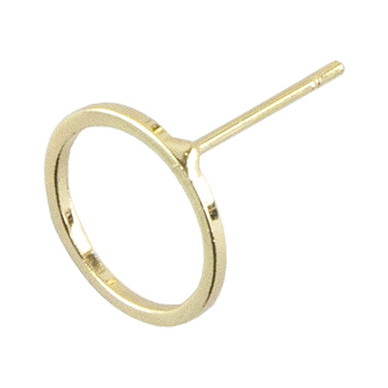 Brass Stud Ring - 18k Gold Plated