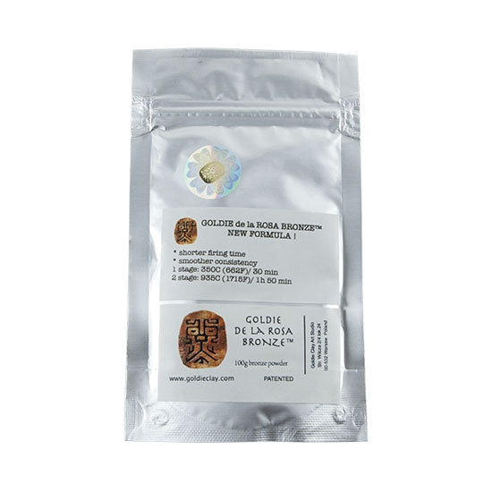 Goldie Bronze™ Powder Clay - de la Rosa 100g package