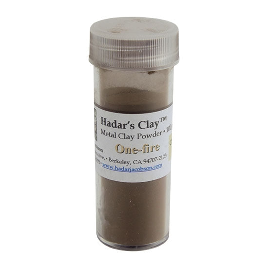 tube of Hadar's Clay™ - One-Fire Champagne Bronze 100 gram