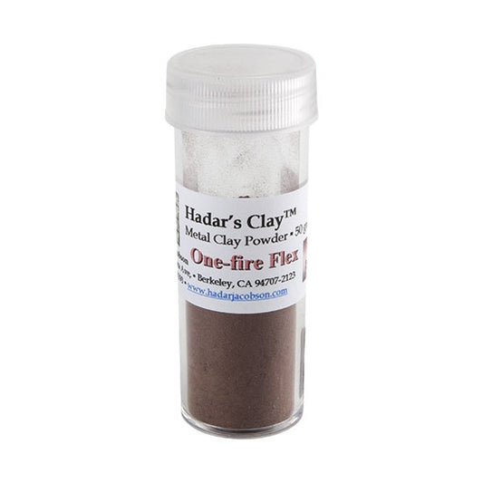 tube of Hadar's Clay™ - One-Fire Flex - Rose Bronze 50 gram