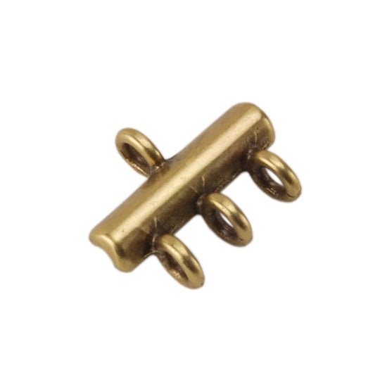 Bronze Plate Connector - 3-Strand 10mm x 12mm Pkg/2