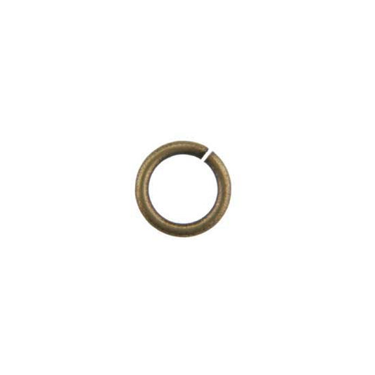 Bronze Plate Jump Ring Pkg/100