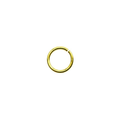 Bronze Plate Jump Ring - 7mm Pkg/100 - Cool Tools