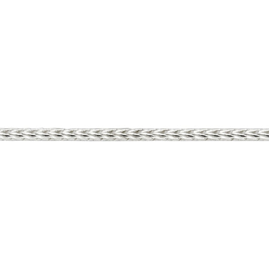 Sterling Silver Chain - 0.8mm Foxtail Chain