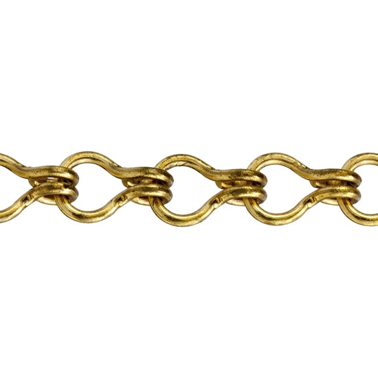 Brass Chain - Ladder 8.2mm