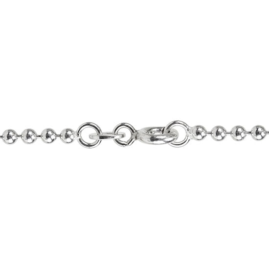 Sterling Silver Ball Chain 2mm - 24 inch - Pkg/1 – Cool Tools