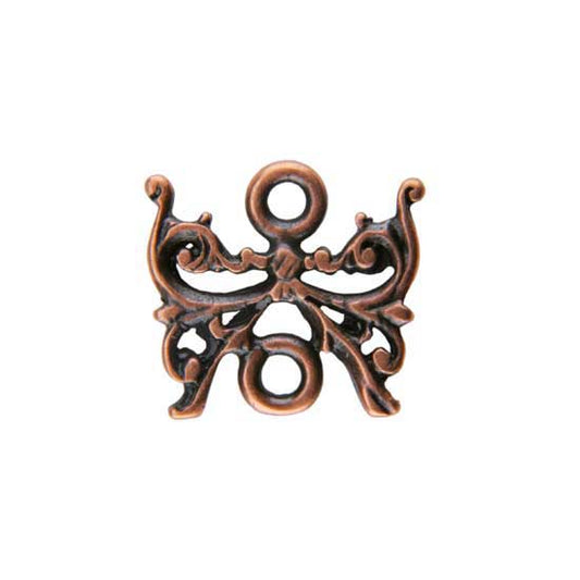 Copper Plate Connector - Butterfly Pkg/3