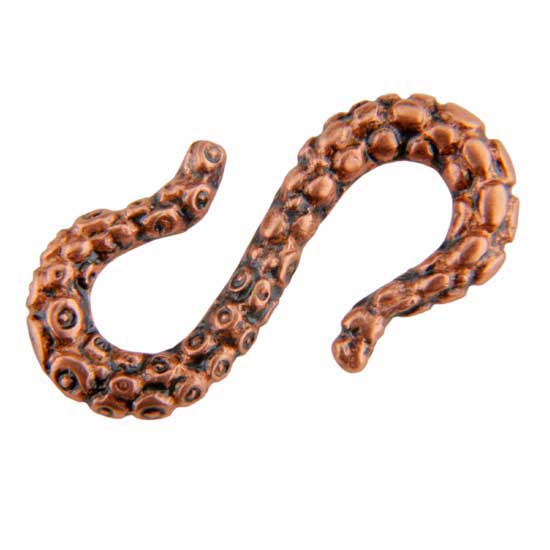 Copper Plate S-Hook - Tentacle Pkg/1