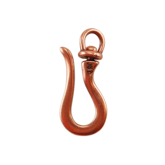 Copper Plate Hook - Swivel Hook Large Pkg/1