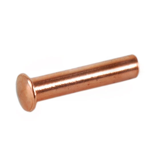 1 Crafted Findings - Copper Plate Miniature Rivets - 3/32" Assorted Shaft Lengths