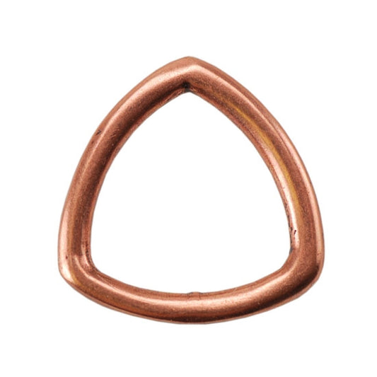 Copper Plate Jump Ring - Trillion Large Pkg/2