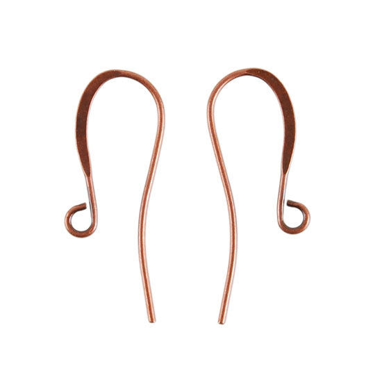 Antique Copper Earwires