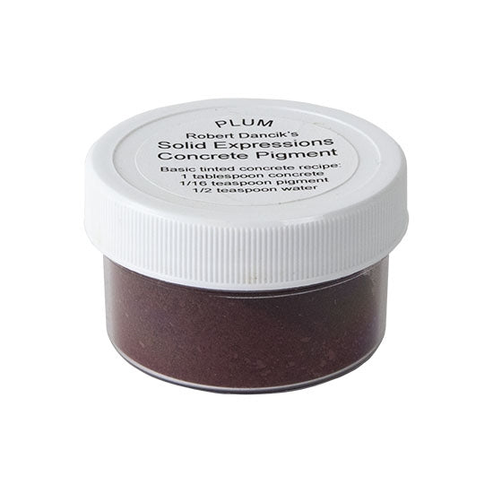 jar of Solid Expressions - Concrete Pigment - Plum - .5oz