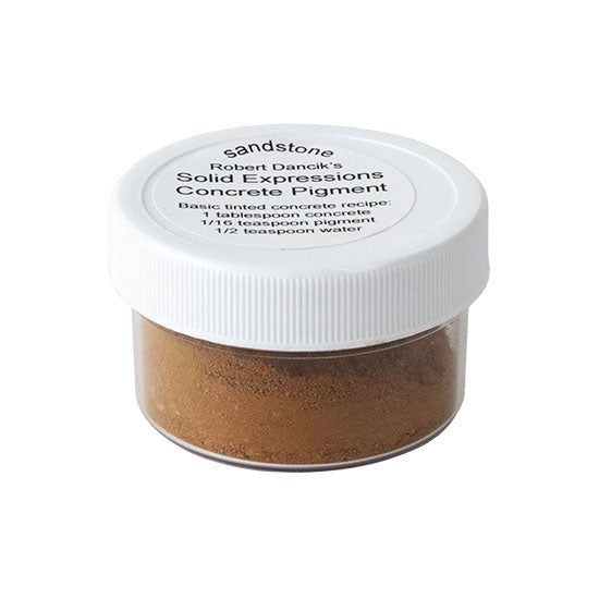 jar of Solid Expressions - Concrete Pigment - Sandstone - .5oz