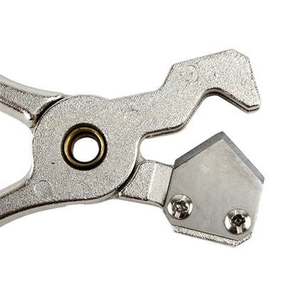 Metal Professional Cutter This cutter makes a clean, straight, precise cut every time. Other cutting methods (craft blades, wire snips, etc.) will squish the leather or cord down as you cut, causing an improper fit in your clasp. This cutter guarantees that the cut end of your leather will fit perfectly in the clasp.