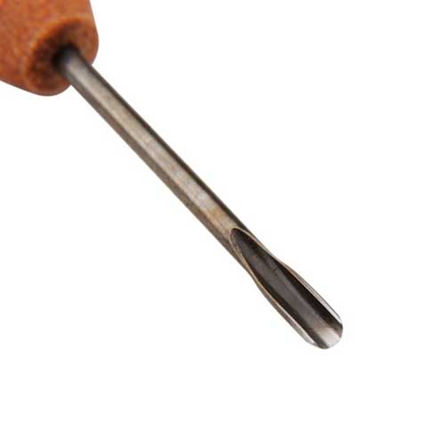 Micro Carving Tool - Dockyard Carver - 2mm Gouge with wood handle