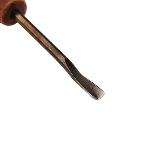 Micro Carving Tool - Dockyard Carver - 1.5mm V Gouge with wood handle