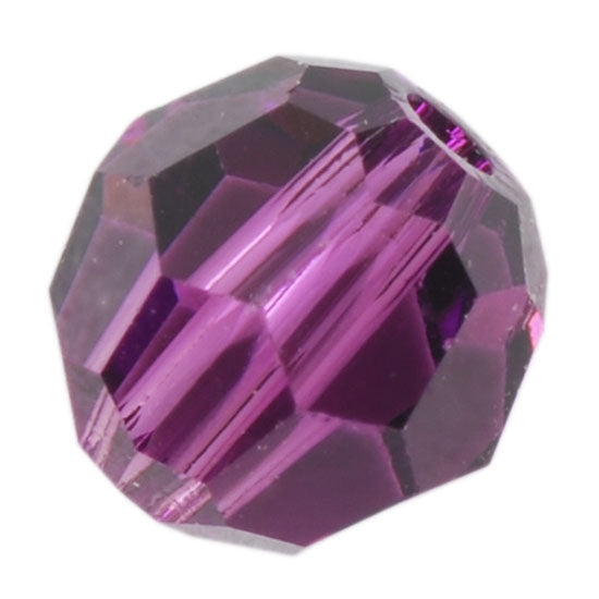 Crystal Amethyst - Round