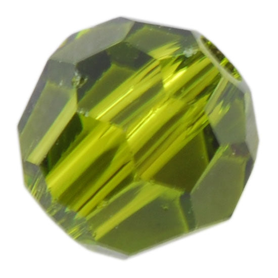 Crystal Olivine - Round