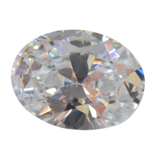 Cubic Zirconia - White Diamond - Oval