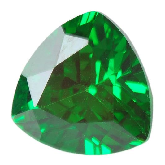 Cubic Zirconia - Columbian Emerald - Trillion