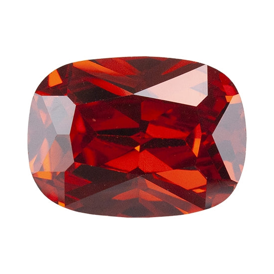 Cubic Zirconia - Fire Opal - Barrel