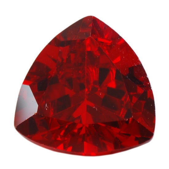 Cubic Zirconia - Hessonite Garnet - Trillion