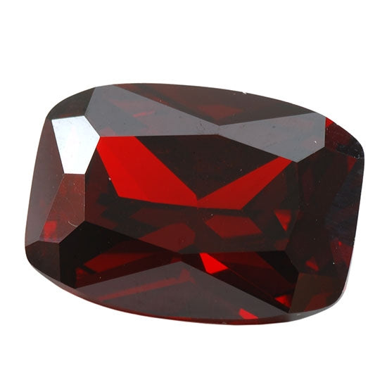 Cubic Zirconia - Hessonite Garnet - Barrel