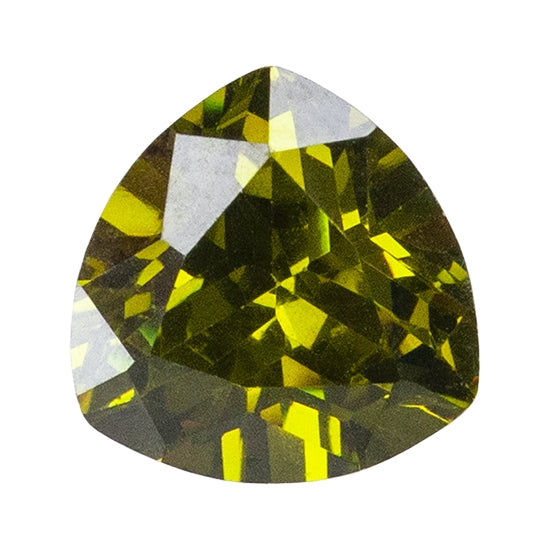 Cubic Zirconia - Olivine - Trillion