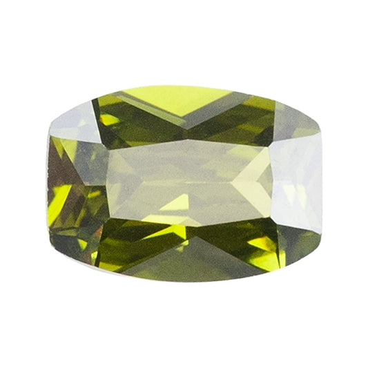 Cubic Zirconia - Olivine - Barrel