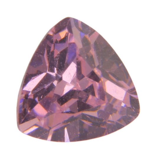 Cubic Zirconia - Pink Sapphire - Trillion