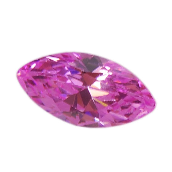 Cubic Zirconia - Pink Sapphire - Marquise