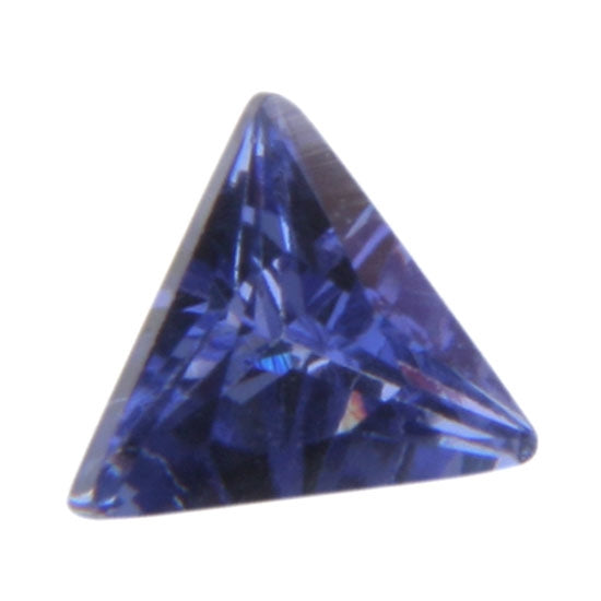 Cubic Zirconia - Tanzanite - Triangle