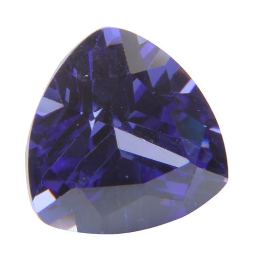 Cubic Zirconia - Tanzanite - Trillion