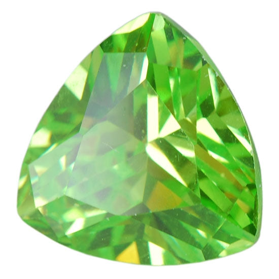 Cubic Zirconia - Green Apple - Trillion