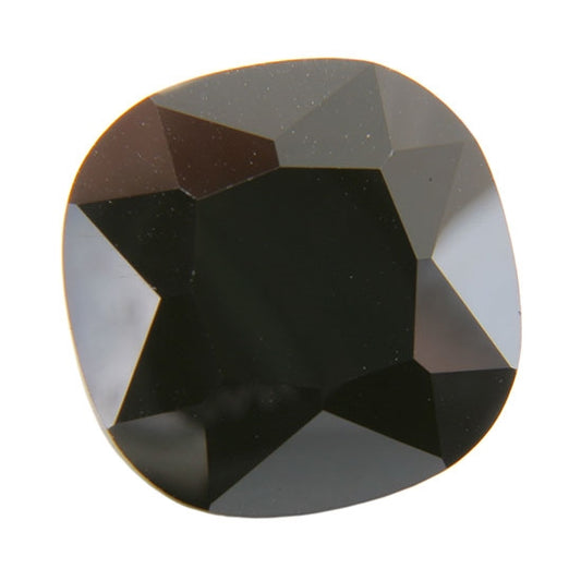 Cubic Zirconia - Jet Black - Cushion