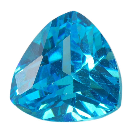 Cubic Zirconia - Blue Topaz - Trillion