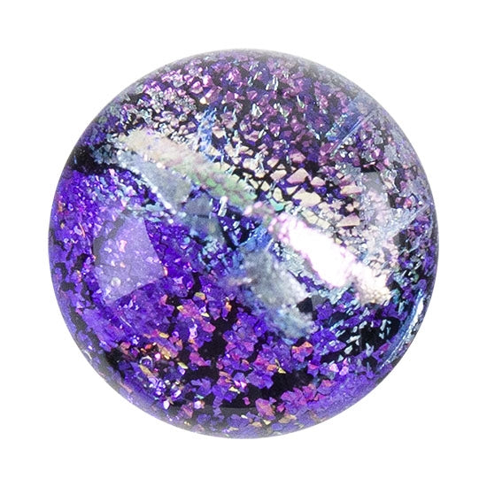 Dichroic Cabochons - Pink Small - 6mm to 10mm