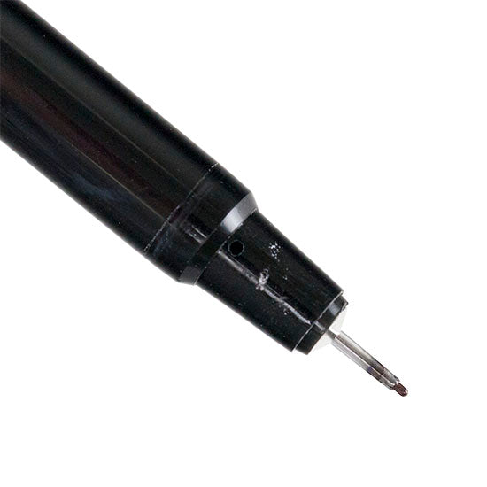 Nikken Film Opaque Pen - Black. Available in various tip sizes.