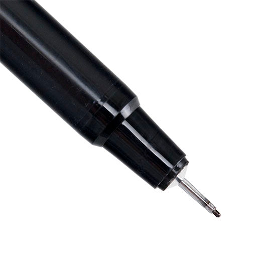 Nikken Film Opaque Pen - Black. Available in various tip sizes.