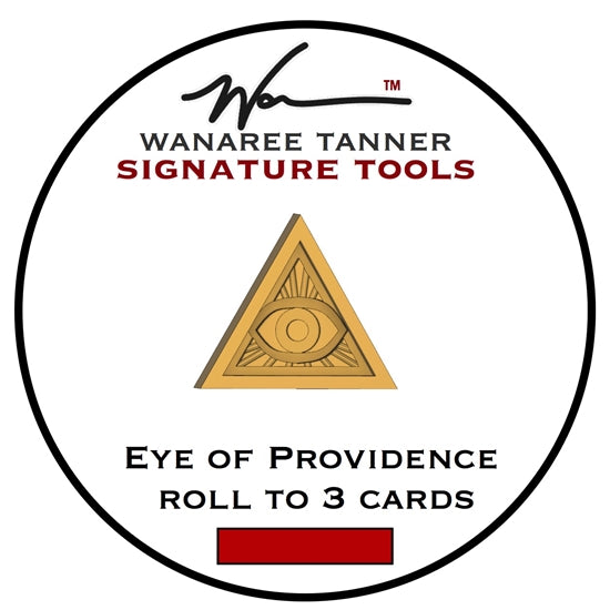 Wanaree Tanner Die Cut Tool Head - Eye of Providence