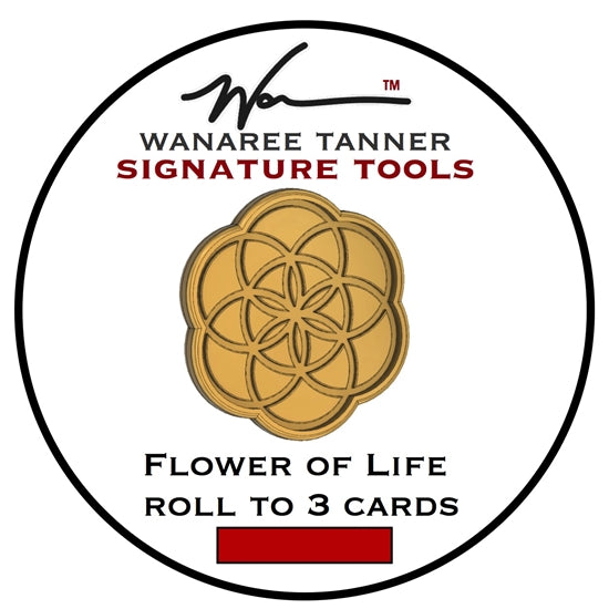 Wanaree Tanner Die Cut Tool Head - Flower of Life